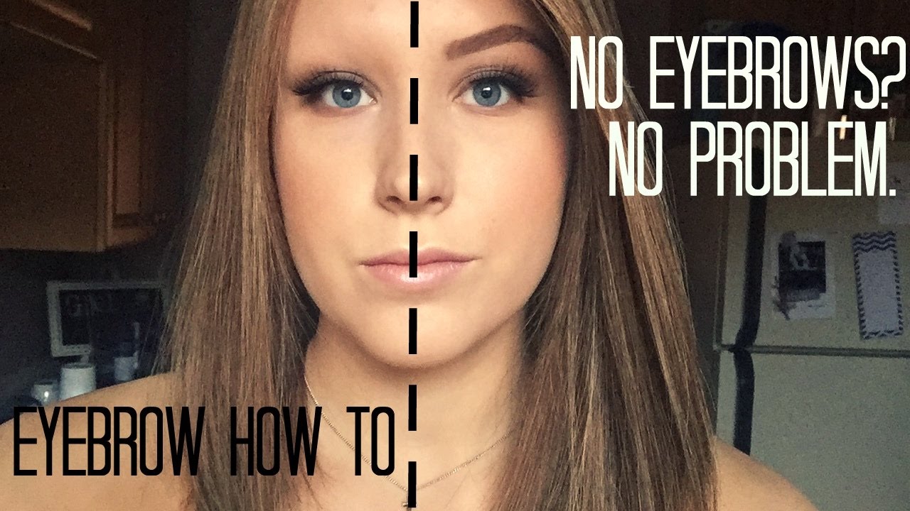 How To Fill In Eyebrows When You Have No Hair | ALOPECIA VERSION