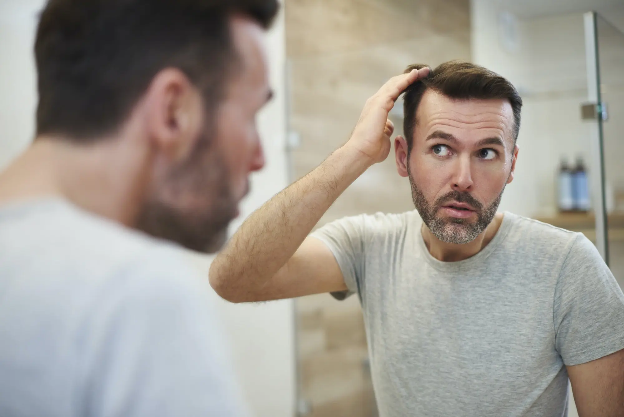 The most common types of hair loss