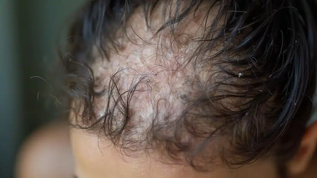 symptoms of hair loss