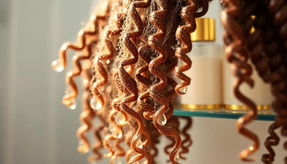 caring for curly hair