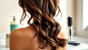 frizz free curly hair care