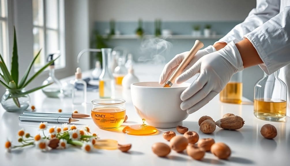 traditional and modern skincare blend