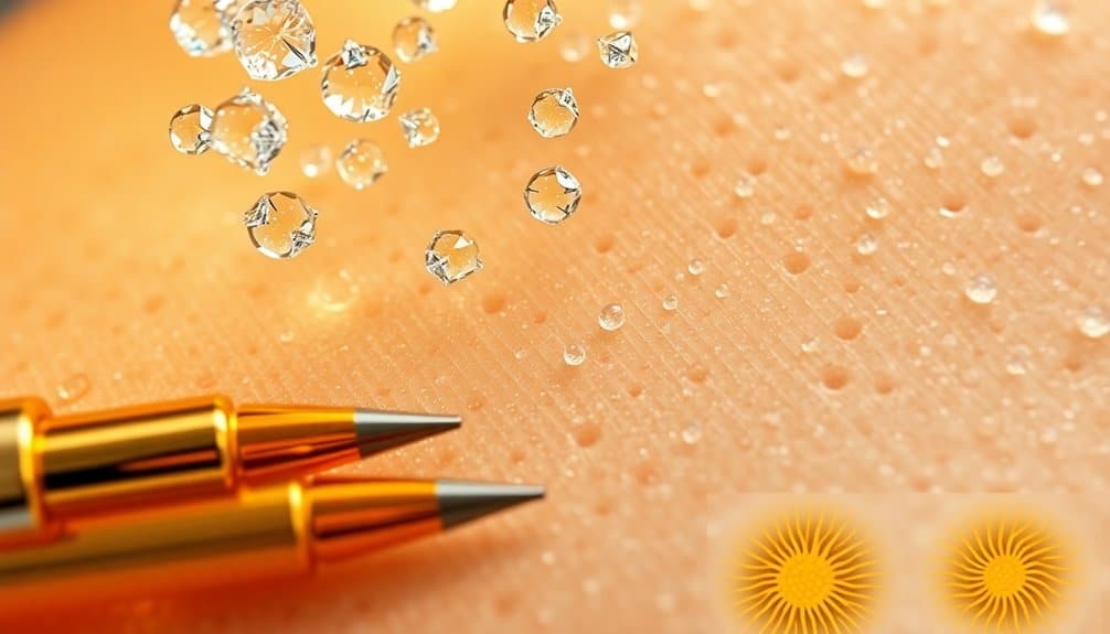 Microneedling für verbesserte Absorption