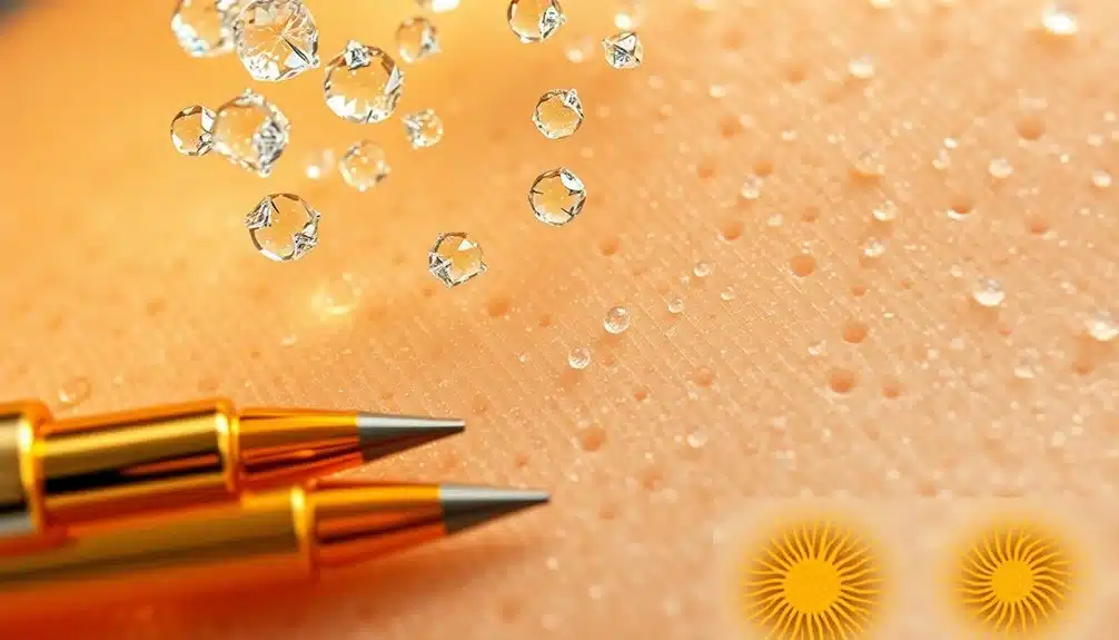 Microneedling für verbesserte Absorption