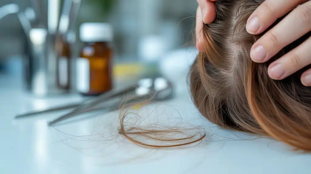 Gesundheitsprobleme, die das Haar betreffen