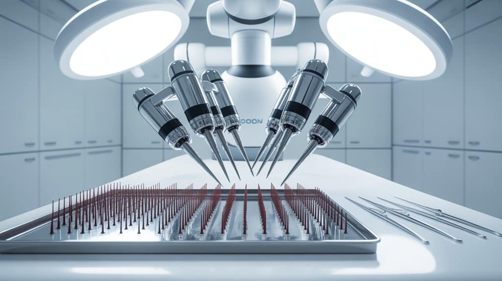 robotische Haartransplantation Präzision