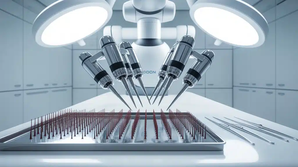 robotische Haartransplantation Präzision