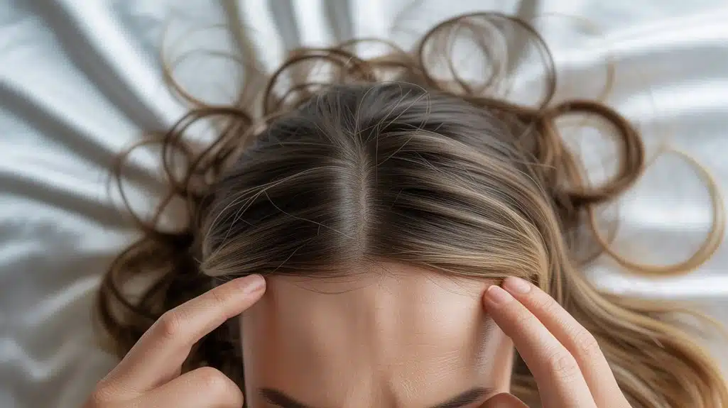 stressbedingter Haarausfallzyklus