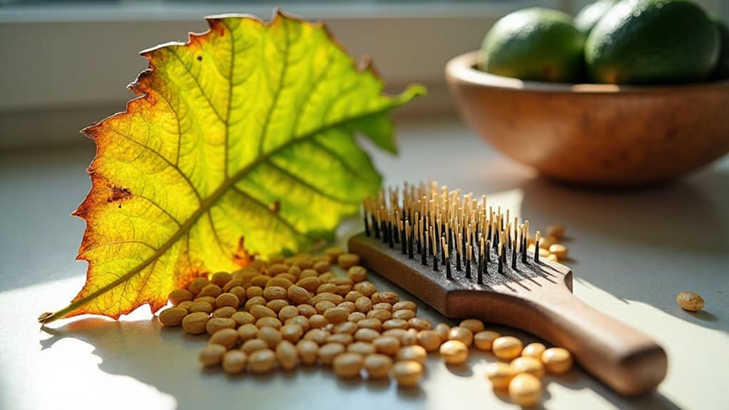 Haare durch Ernährung nähren