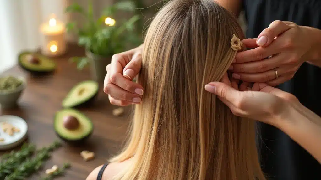 Chemikalien für gesünderes Haar vermeiden