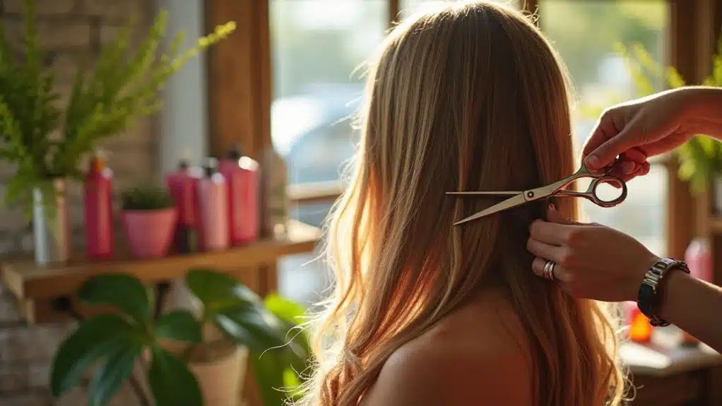 regelmäßige Haarschnitte notwendig