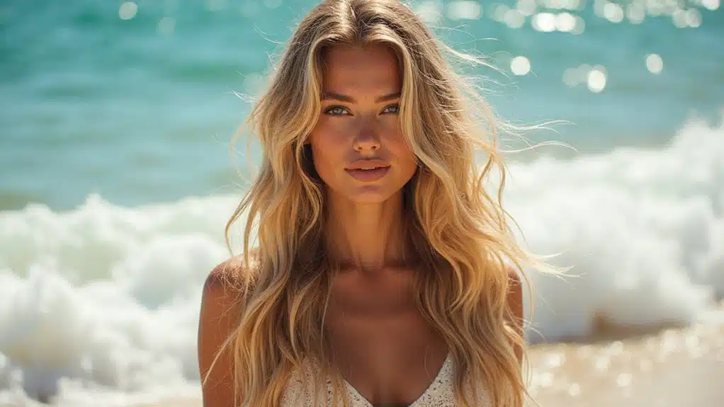 Fügen Sie Volumen mit Meersalz hinzu