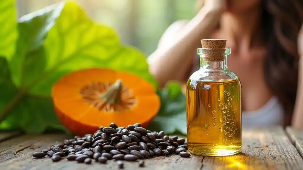 Zinkreiches Kürbiskernöl