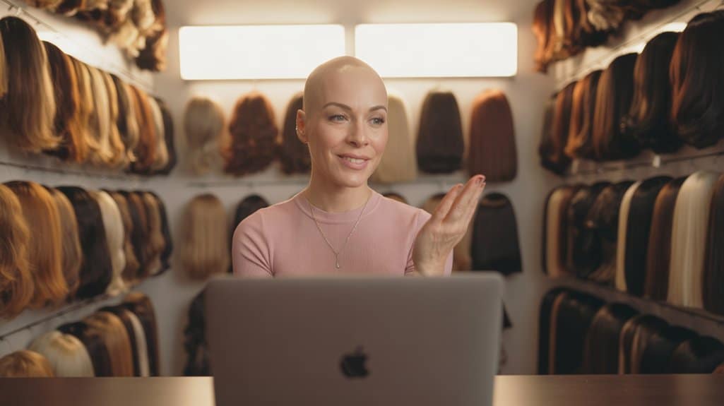 virtuelles personalisiertes Perücken-Onboarding