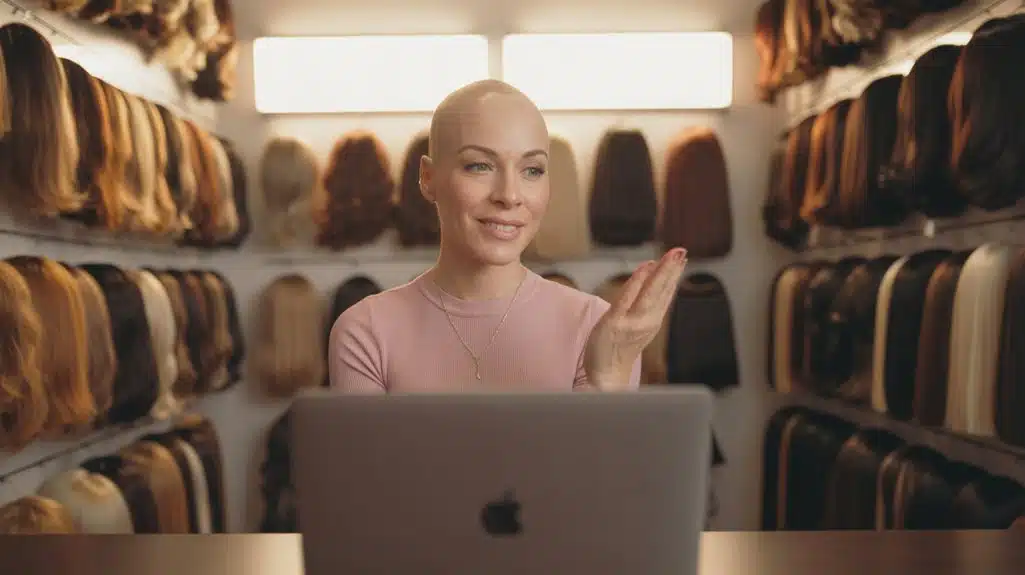 virtuelles personalisiertes Perücken-Onboarding