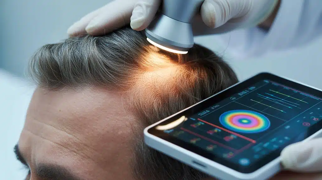 Fortgeschrittene Kopfhautgesundheitsdiagnostik
