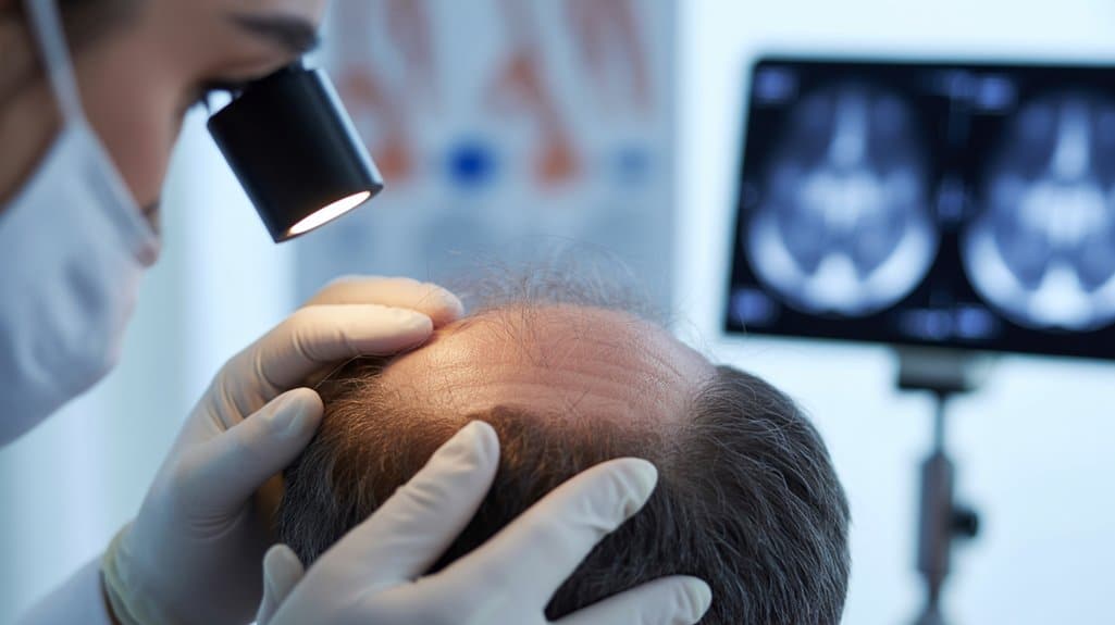 Kriterien für die Studie zur androgenetischen Alopezie