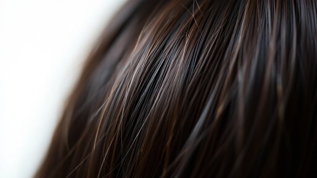 Gesunde Haarstruktur mit verbesserter Dichte nach Behandlung
